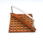 Mid-Century Trip Trap Danmark Teakholz Serviettenhalter 1970s Danish Modern Design – dänisches Vintage Design