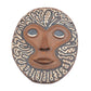 Mid-Century Modern Aase Løkken Studiokeramik Wandbild Wandskulptur 1980s African Design zeitgenössische dänische Kunstkeramik MCM Art