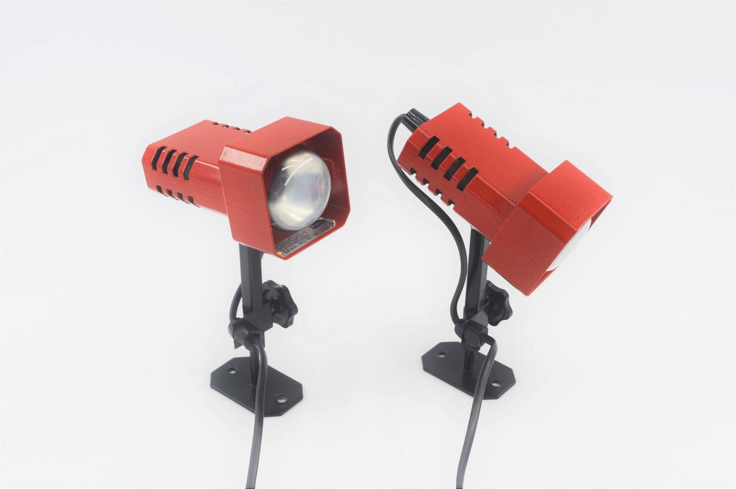 Louis Poulsen Denmark „Flipper“ Spotlampen 1970s Mid-Century Pop-Art Danish Modern Design