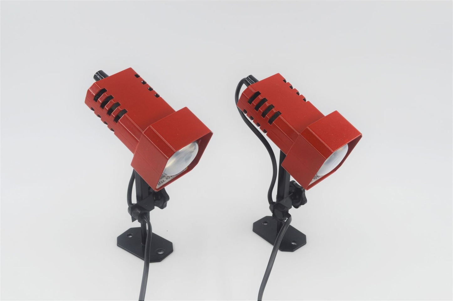 Louis Poulsen Denmark „Flipper“ Spotlampen 1970s Mid-Century Pop-Art Danish Modern Design