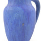 Mid-Century Unikat Hans Berber-Credner Studiokeramik Vase 1960s Blue Fat-Lava Design