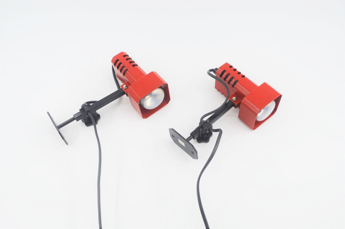 Louis Poulsen Denmark „Flipper“ Spotlampen 1970s Mid-Century Pop-Art Danish Modern Design