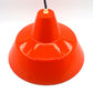 Louis Poulsen 19540 Axel Wedel Madsen Design dänische Mid-Century Industrie Design Pendellampe – 1960s Rot emaillierte Vintage Design Werkstattlampe