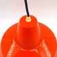 Louis Poulsen 19540 Axel Wedel Madsen Design dänische Mid-Century Industrie Design Pendellampe – 1960s Rot emaillierte Vintage Design Werkstattlampe