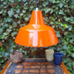 Louis Poulsen 19540 Axel Wedel Madsen Design dänische Mid-Century Industrie Design Pendellampe – 1960s Rot emaillierte Vintage Design Werkstattlampe