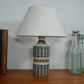 Alingsas Ceramic Table Lamp Sweden 1960s Swedish Design