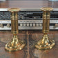 Mid-Century Aedel Malm Denmark Messing Kerzenhalter 1980s Danish Design