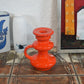 Vintage Popart Keramik Kerzenhalter 70s Space Age Design Fat Lava