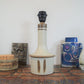 Axella Stentøj Denmark Stoneware Tischlampe 1419 1970s Aksel Larsen Danish Modern Design - dänische moderne Kunst Keramik
