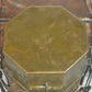 Antique brass jewelry box handmade metal art Denmark