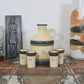 Mid-Century Okela Stoneware Denmark Likörset 1960s Danish Design