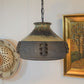 Vintage Frank Milo Tromborg Denmark Studiokeramik Hängelampe 1960s Danish Modern Design Kunstkeramik