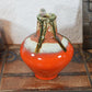 Vintage 1960s Keramik Vase Fat Lava Design WGP Pop-Art Laufglasur