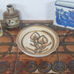 Mid-Century Bente Jessen bowl studio ceramic 1960s Denmark