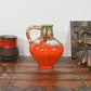 Vintage 1960s Keramik Vase Fat Lava Design WGP Pop-Art Laufglasur