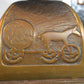 Vintage Aedel Malm Denmark Bronze Candle Holder 1960s Danish Design