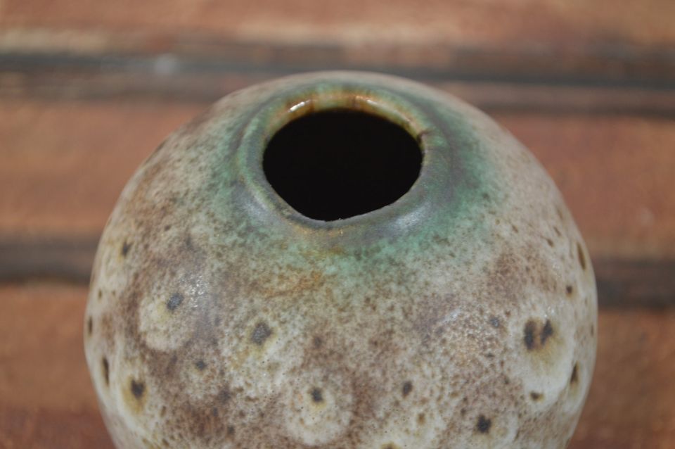 Vintage Wormser Terra Sigillata Vase 1960s Fat-Lava Studiokeramik