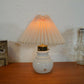Odreco 1980s Dansk Glas Design Opalglas Lampe Glaskunst Dänemark