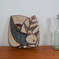 Noomi Backhausen für Søholm Stentøj Keramik Wandbild/Relief Dänemark 1960s Danish Design - Bornholmer Kunstkeramik
