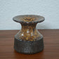 Frank Tromborg Studiokeramik Vase Dänemark 1960er Brutalismus Design