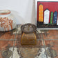 Vintage Aedel Malm Denmark Bronze Candle Holder 1960s Danish Design