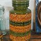 WGP Vintage Scheurich Vase 289-27 1970er Jahre Fat Lava / Popart
