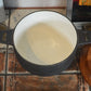 Mid-Century Digsmed Denmark Cast Iron Fondue 1960s Danish Design Teak