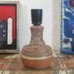 Mid-Century Aksel Larsen Axella Stentoj Lampe 1970s Brutalist Danish Design