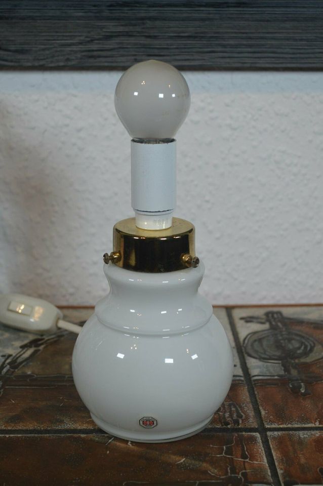 Vintage Odreco Dansk Glas Design opal glass lamp glass art Denmark
