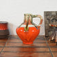 Vintage 1960s Keramik Vase Fat Lava Design WGP Pop-Art Laufglasur