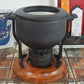 Mid-Century Digsmed Denmark Cast Iron Fondue 1960s Danish Design Teak