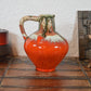 Vintage 1960s Keramik Vase Fat Lava Design WGP Pop-Art Laufglasur