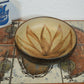 Mid-Century Lund Studio Ceramic Bowl Denmark 1960s Danish Design