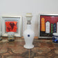 Royal Copenhagen Torino opal glaslampe Michael Bang 1980'erne Dansk Design
