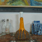 1970'erne Pop Art Bordlampe Studio Keramik TF 1977 Dansk Design Fat-Lava