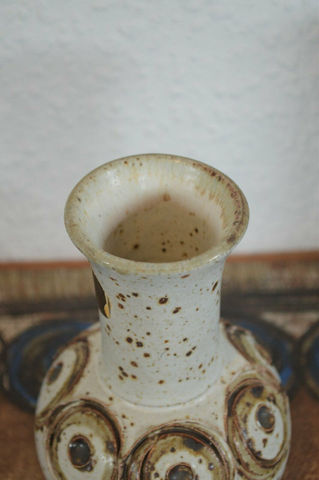 Tingkeramik Følle Kunst Keramik Vase Danmark 1970'erne Dansk Design