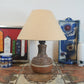 Mid-Century Aksel Larsen Axella Stentoj Lampe 1970s Brutalist Danish Design