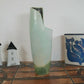 Vintage Studiokeramik Vase – signierte Handarbeit maritimes Design