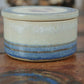 Vintage ceramic jewelry box / pill box Mid-Century handmade
