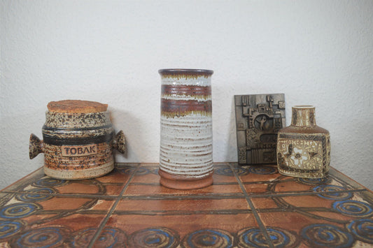Mid-Century Kai Klinge Studiokeramik Vase 1970s Danish Modern