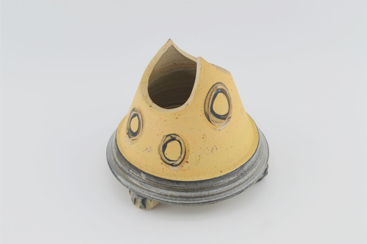 Dorte Møller Pedersen modern studio ceramic vase 2001 Danish Modern Design