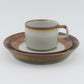 Mid-Century Modern Desiree Stentøj Danmark Diskos Design Geschirr Tasse, Unterteller, Teller 1960s Danish Modern Designklassiker