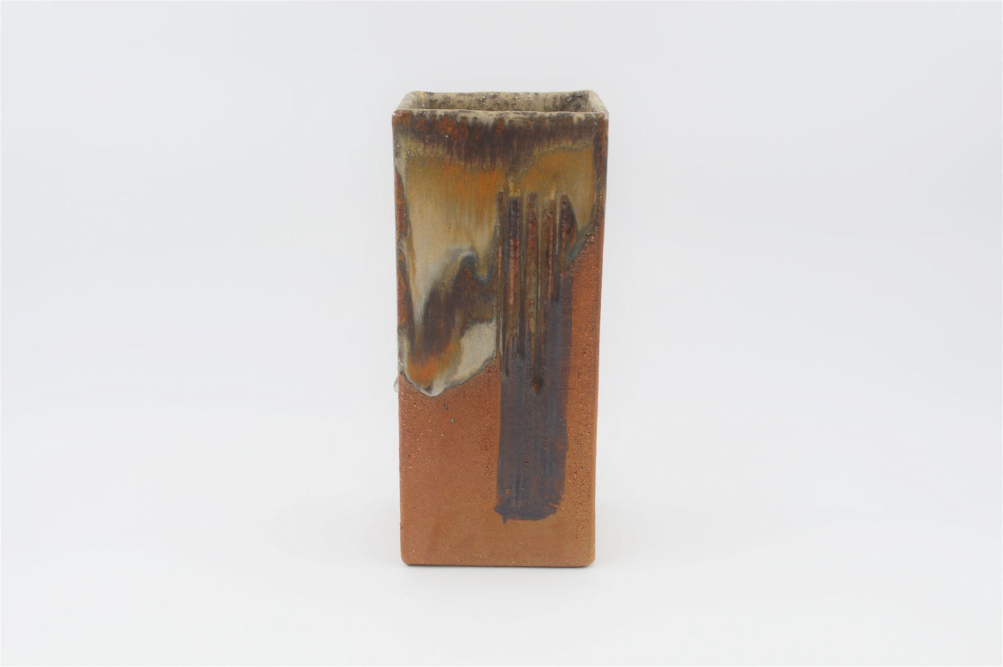 Axella Danmark Keramikvase Aksel Larsen Design 1970'erne Brutalistisk Design