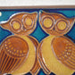 Mid-Cenutury Søholm Stentøj Keramik Wandplatte Joseph Simon Dänemark 1960s Danish Design