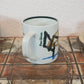 Large Royal Copenhagen fajance vintage mug 1993 Ivan Weiss Danish design