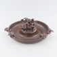 Mid-Century Mushroom-Design Schale 1970s Studiokeramik signiert