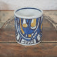 Small Royal Copenhagen fajance vintage mug 1973 Gerd Hiort Petersen design