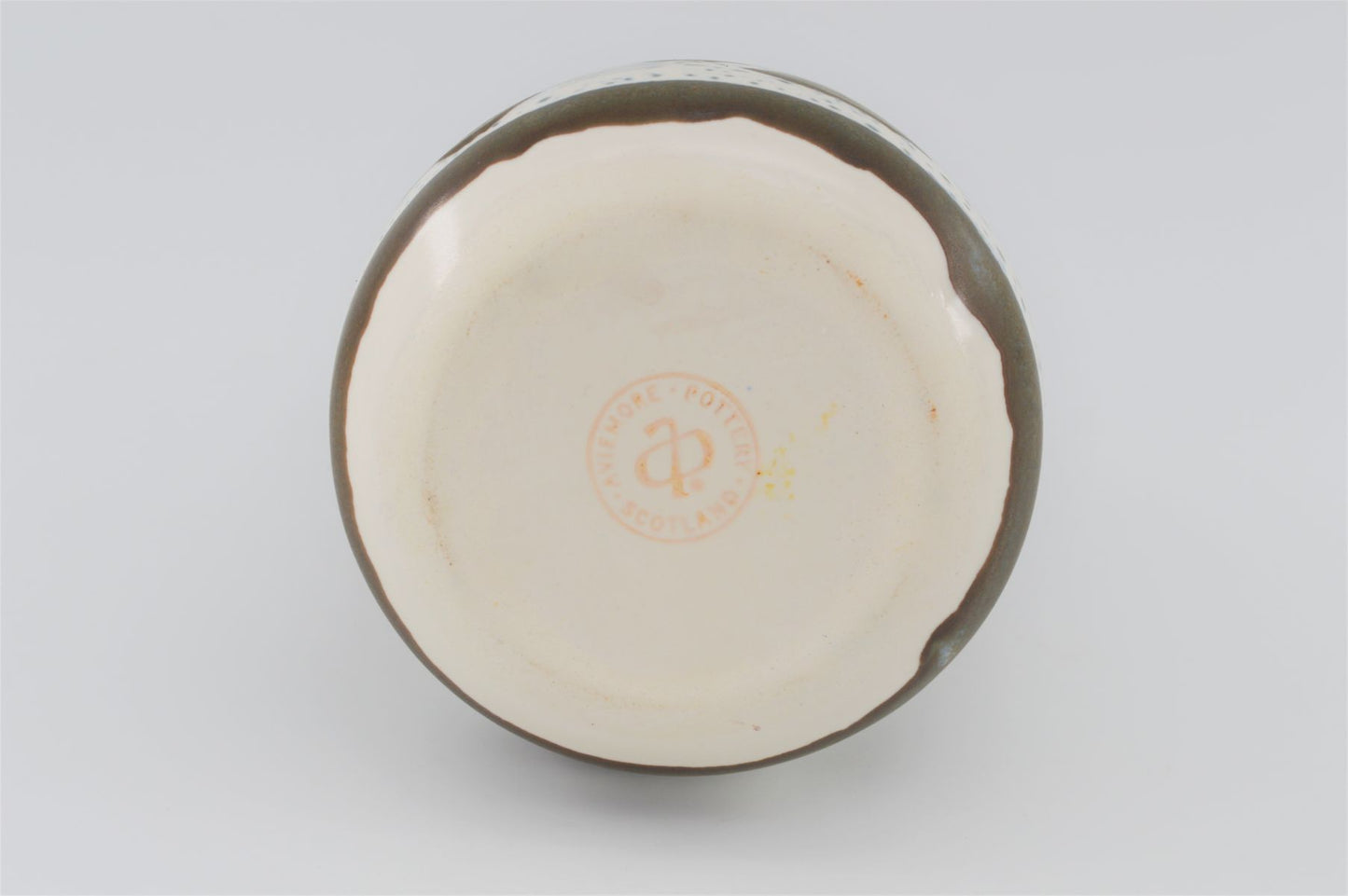 Mid-Century Aviemore Pottery Vase Studiokeramik 1960s Schottland