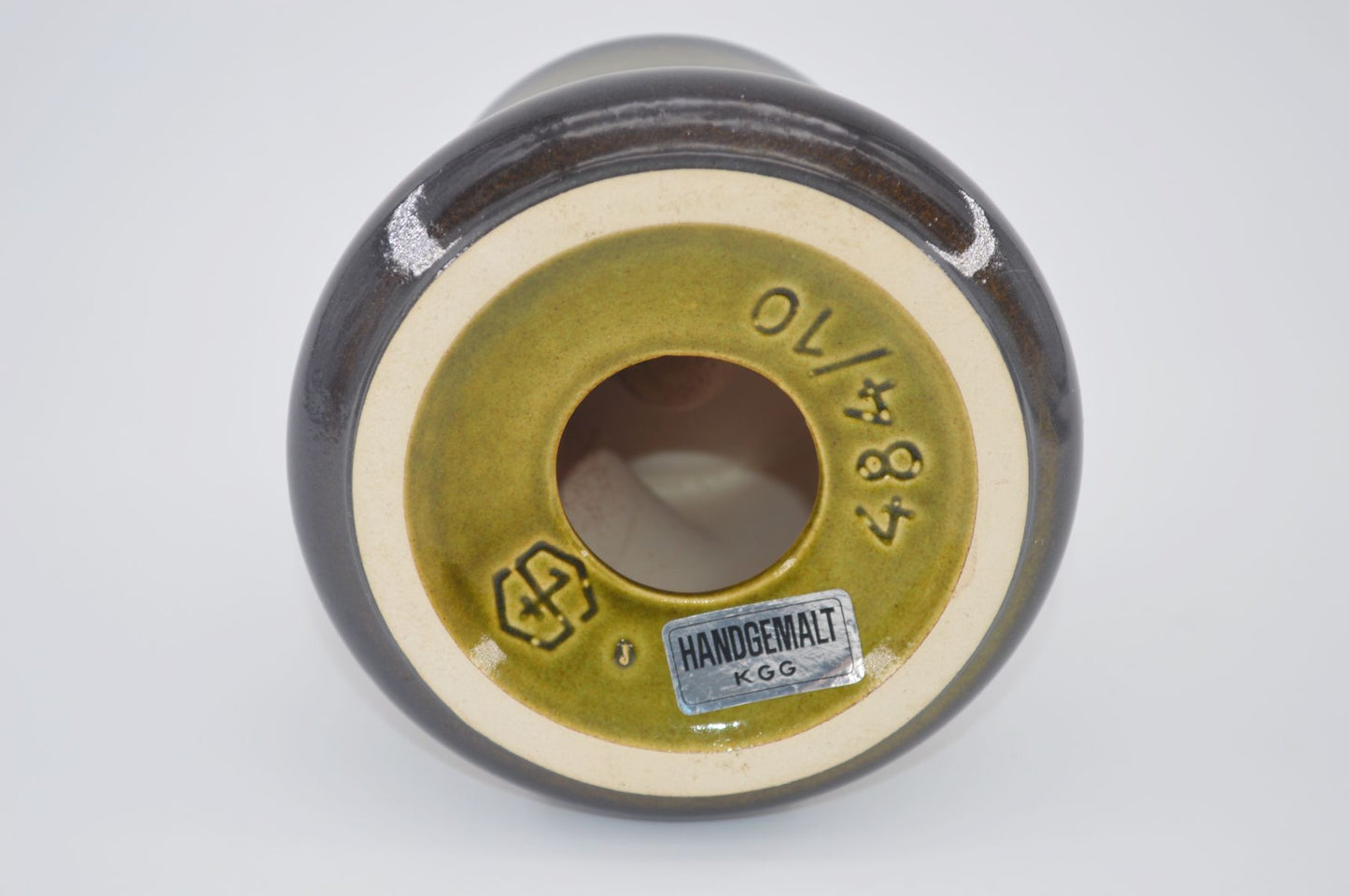 Steuler Keramik Kerzenhalter 484/10 Cari Zalloni Design 1960s WGP