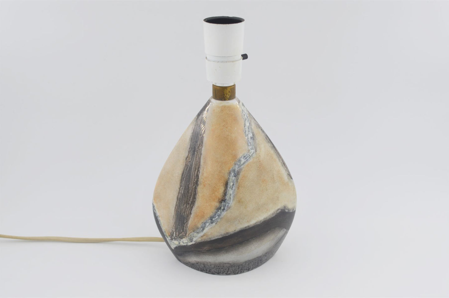 Bavaria Alka Kunst Alboth &amp; Kaiser bordlampe i porcelæn 1960'er designlampe